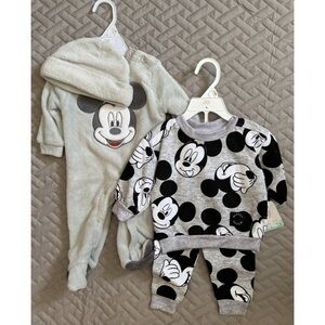 Disney Mickey Mouse Baby Outfit Sets-Size 3-6 Months